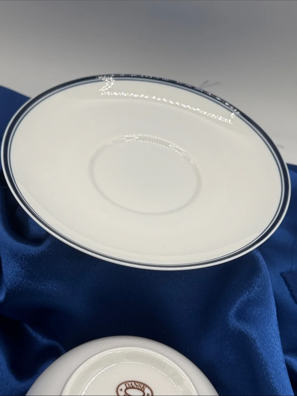 Jumbo Dansk Bistro Coffee Cup and Saucer Set